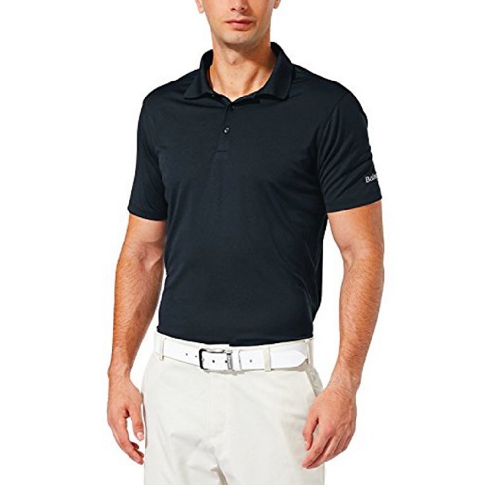 Baleaf Men's short sleeve golf performance shirt UPF30+